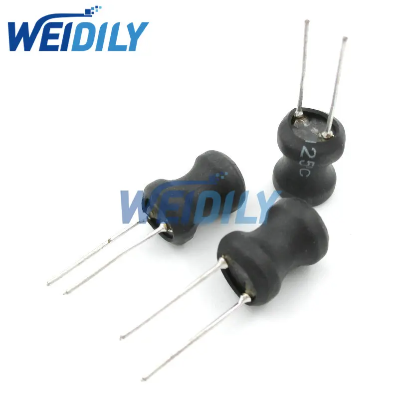 10PCS Power Inductor DIP 8*10mm 8x10mm 2.2/3.3/4.7/10/22/33/47/68/100/150/220/330/470uH 1mH 2.2mH 3.3mH 4.7mH 10mH Inductance