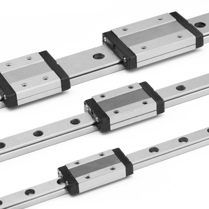 Miniature Linear Rail Slide MGN MGN9 MGN12 MGN15 MGN7 1PC Linear Rail Guide + 1PC MGN Carriage Miniature Linear Rail Slide CNC 3