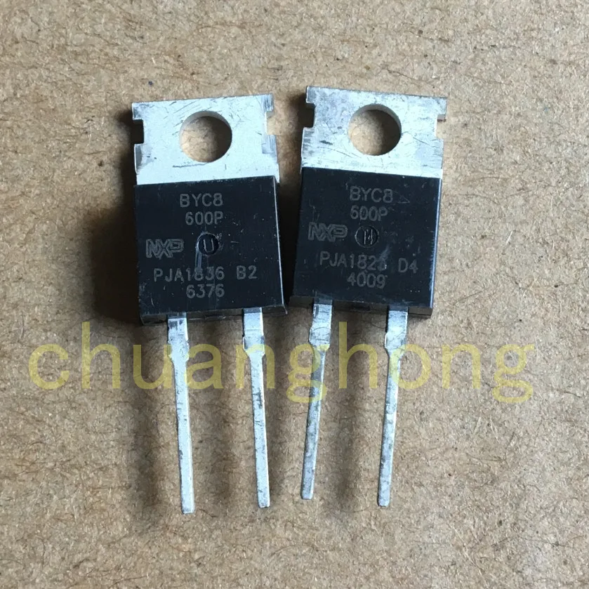 1pcs/lot BYC8-600P  original packing new Rectifier diode TO-220-2  BYC600