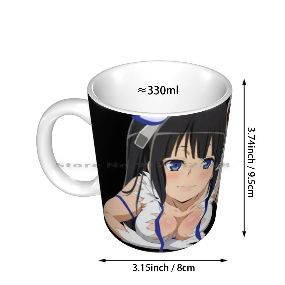 Hestia Danmachi Ceramic Mugs Coffee Cups Milk Tea Mug Danmachi Hestia Is It Wrong To Try To Pick Up Girls In A Bell Cranel Ais