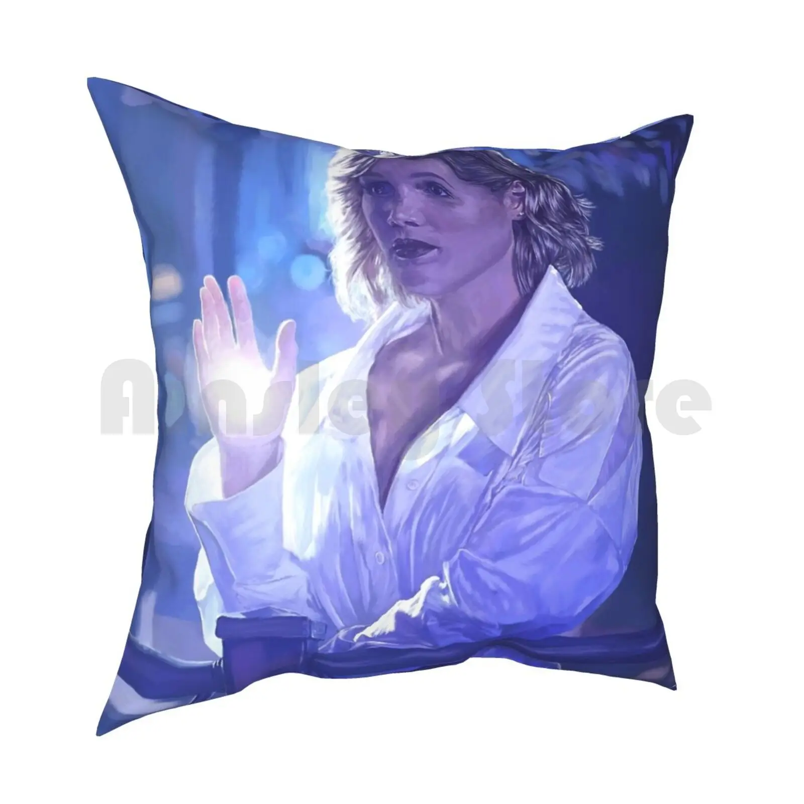 Tandy Pillow Case Printed Home Soft Throw Pillow Dagger Comic Comics Superhero Superheroes Portrait Portraits Face