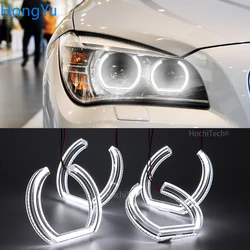 Excellent DTM M4 Style Ultra bright led Angel Eyes  rings For BMW X1 E84 Xenon headlight 2009 2010 2011 2012 2013 2014 2015