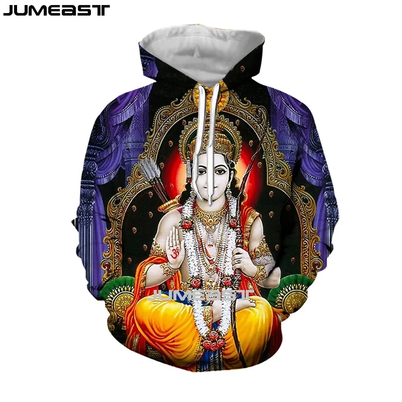 Jumeast Men Women Sweatshirt Lord Shiva Oversized Coat Streetwear Harajuku Casual Pullover Fashion Funny Spring Autumn Hoodies