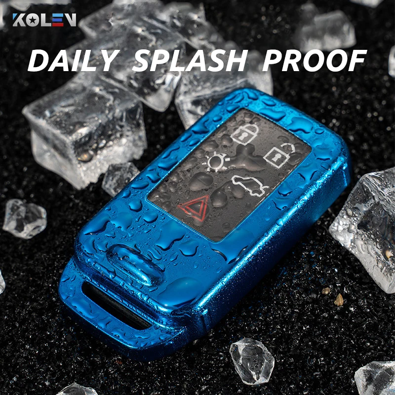 Soft TPU Car Remote Key Case Full Cover Holder Shell For Volvo S60L V40 V60 XC60 XC90 S60 S80L T3 T4 T5 Smart Key Protecter Case