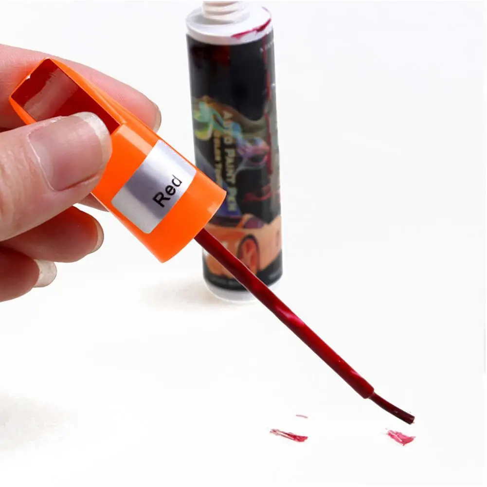 Car Paint Repair Pen Scratch Repair Pen Paint Repair Red Black White Silver Gray Paint Touch Pen Car Maintenance Repair Tools