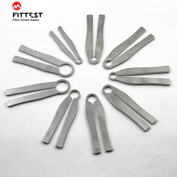 FITTEST Aluminum/Stainless Steel Lens Repair Tool Wrench Clamp Tool Kit 9 Pieces/6PC Spanners for CLA Leica M2 M3 M4 M5 M6 M7 MP