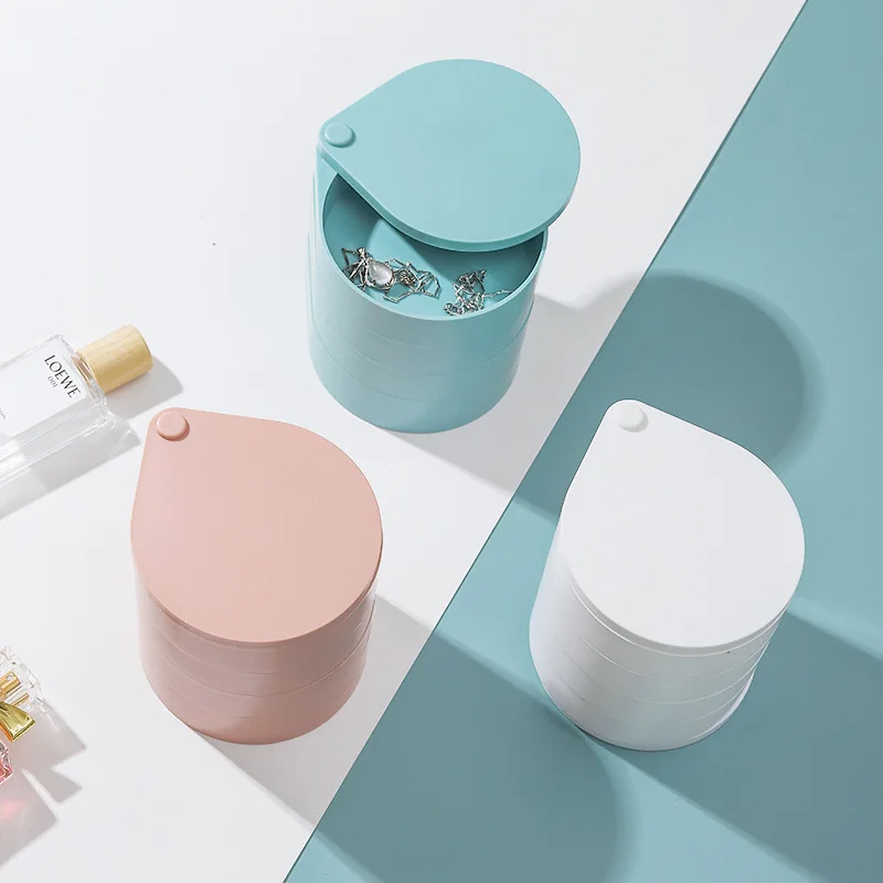 

Fashion Four-layer Acrylic Jewelry Box European Jewelry Packaging Storage Case Box Large Space Jewelry Holder Gift box
