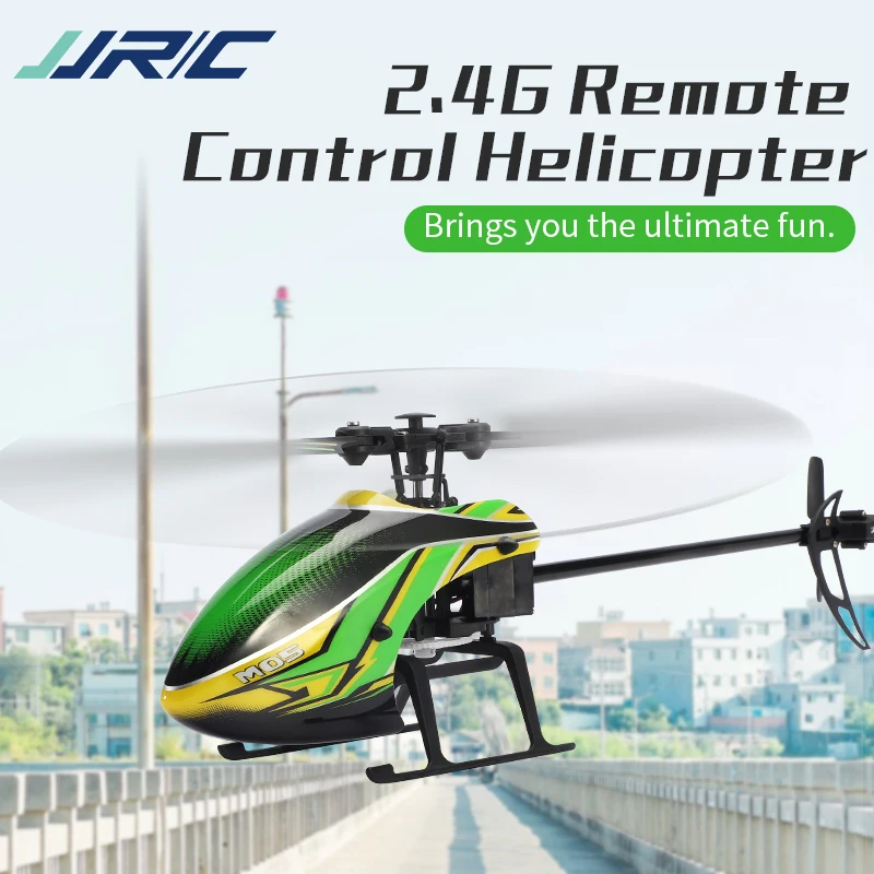 JJRC M05 RC Helicopter 2.4G  4CH 6-Aixs Gyro Anti-collision Alttitude Hold Children's Toy Drone RTF VS V911S