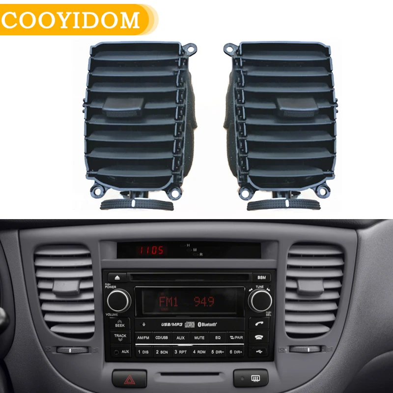 

A/C Air Vent Outlet Car Interior Front Dash Center Console For KIA RIO MK2 2005-2011 1.5L 1g97410000 1G97420600 Outlet Vent