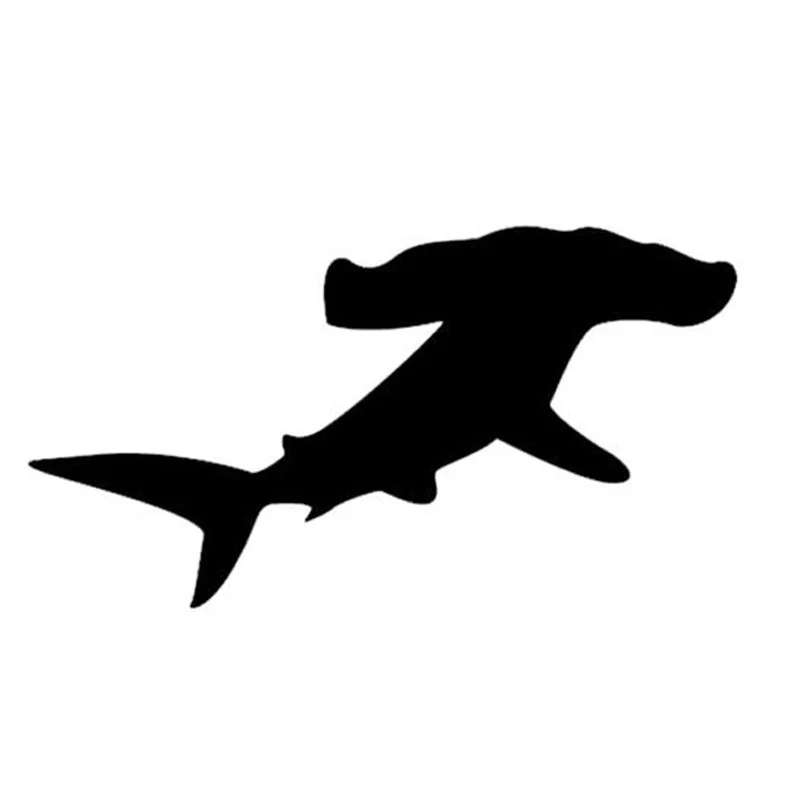 Car Sticker Hammerhead FOSH Ocean Motorcycles Personality Reflective Car PVC Stickers and Decals Window Windshield Accessories