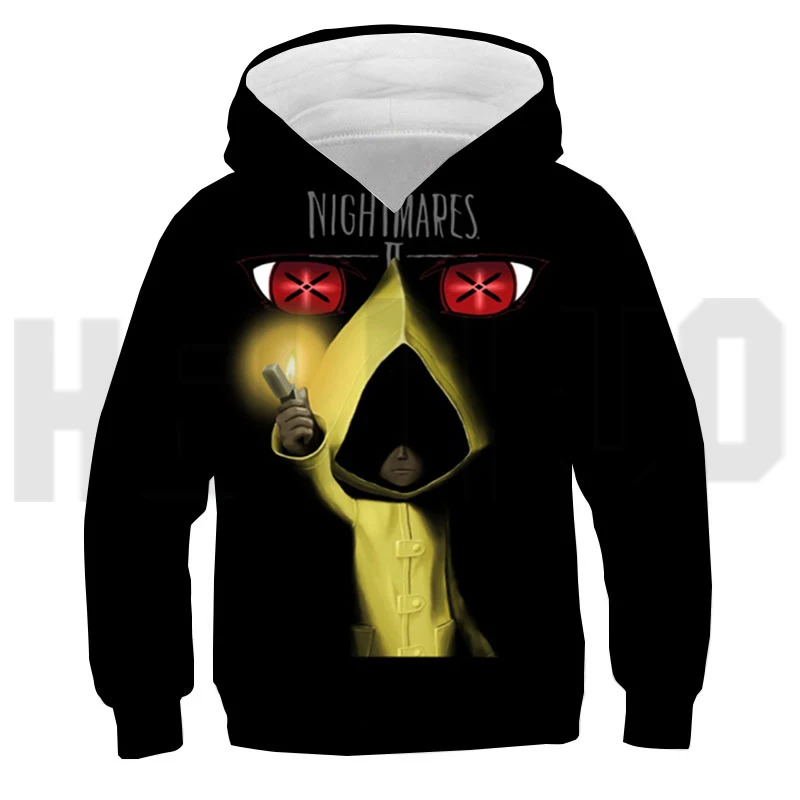 Kids Hoodie Little Nightmares Hoodie Unisex 3D Sweatshirt Long Sleeve Boys Girls Harajuku Pullovers Little Nightmares 2 Clothes