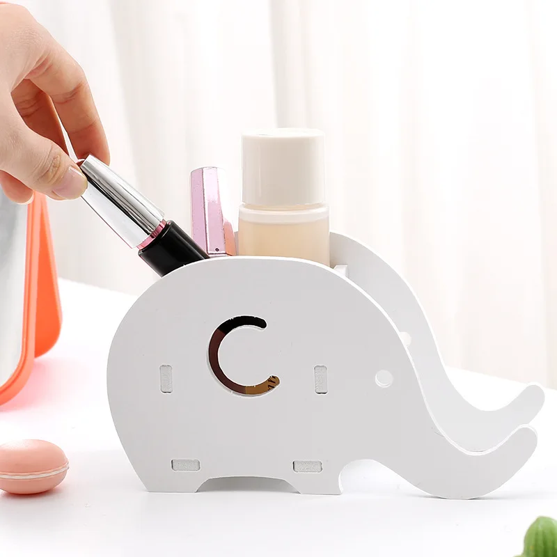 1pcs Elephant Desk Pen Holder Organizer Pencil Case Stand For Pens Office Accessories For Mobile Phone Pencil Holder pen holder