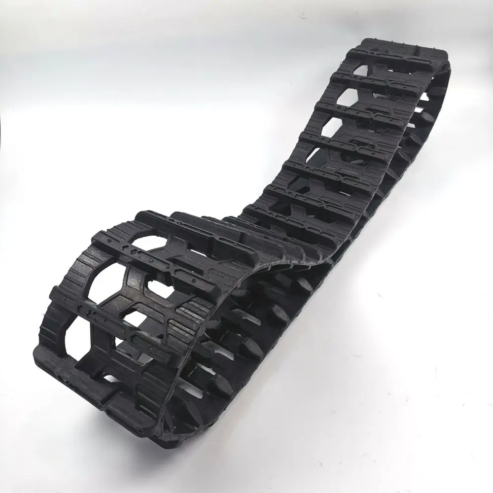 

160x61.3x33 160mm Width Lightweight Custom Unmanned Ground Vehicle UGV Robot Rubber Track