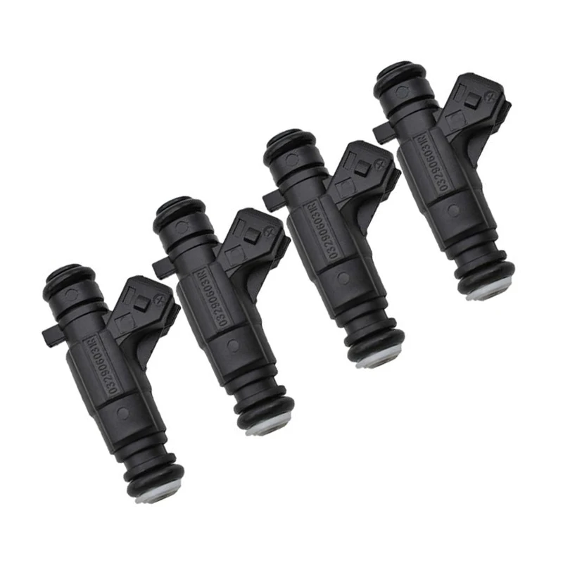 4Pcs Fuel Injector Car Accessories for GOLF SAVERIO SPACEFOX VOYAGE CROSSFOX 1.6T 0280156403 032906031R