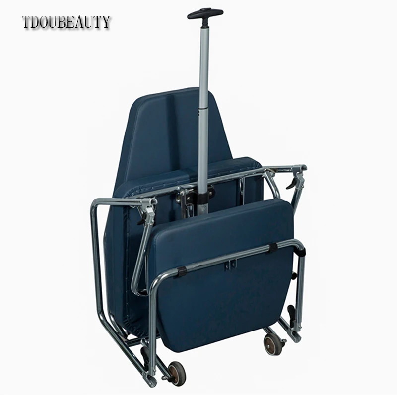 TDOUBEAUTY Foldable Dental Chair/Portable Dental Patient Chair With Light & Spittoon