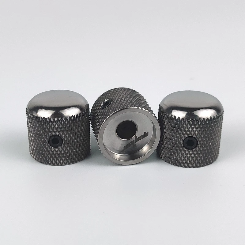 High Grade GUYKER Titanium Alloy Electric Guitar Bass Knobs