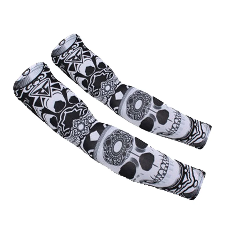 UV Protection Quick Drying Breathable Arm Sleeves Cycling Sports Compression Arm Warmer Protective Sleeves For Arms