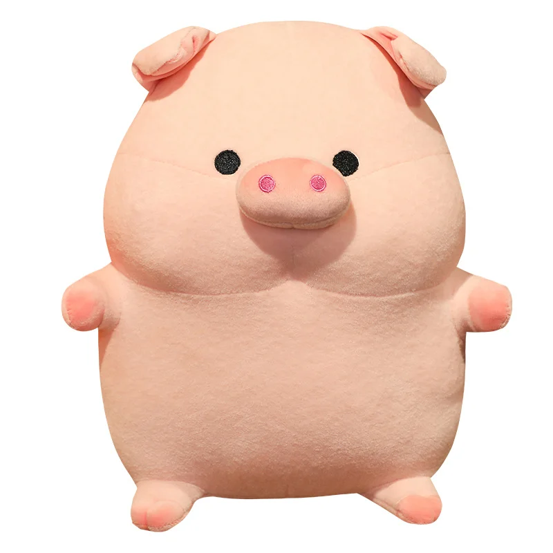 1PC 25/35CM Soft Fat Pig Plush Hugging Pillow Cute Piggy Stuffed Animal Doll Toy Gifts for Kids Birthday Christmas