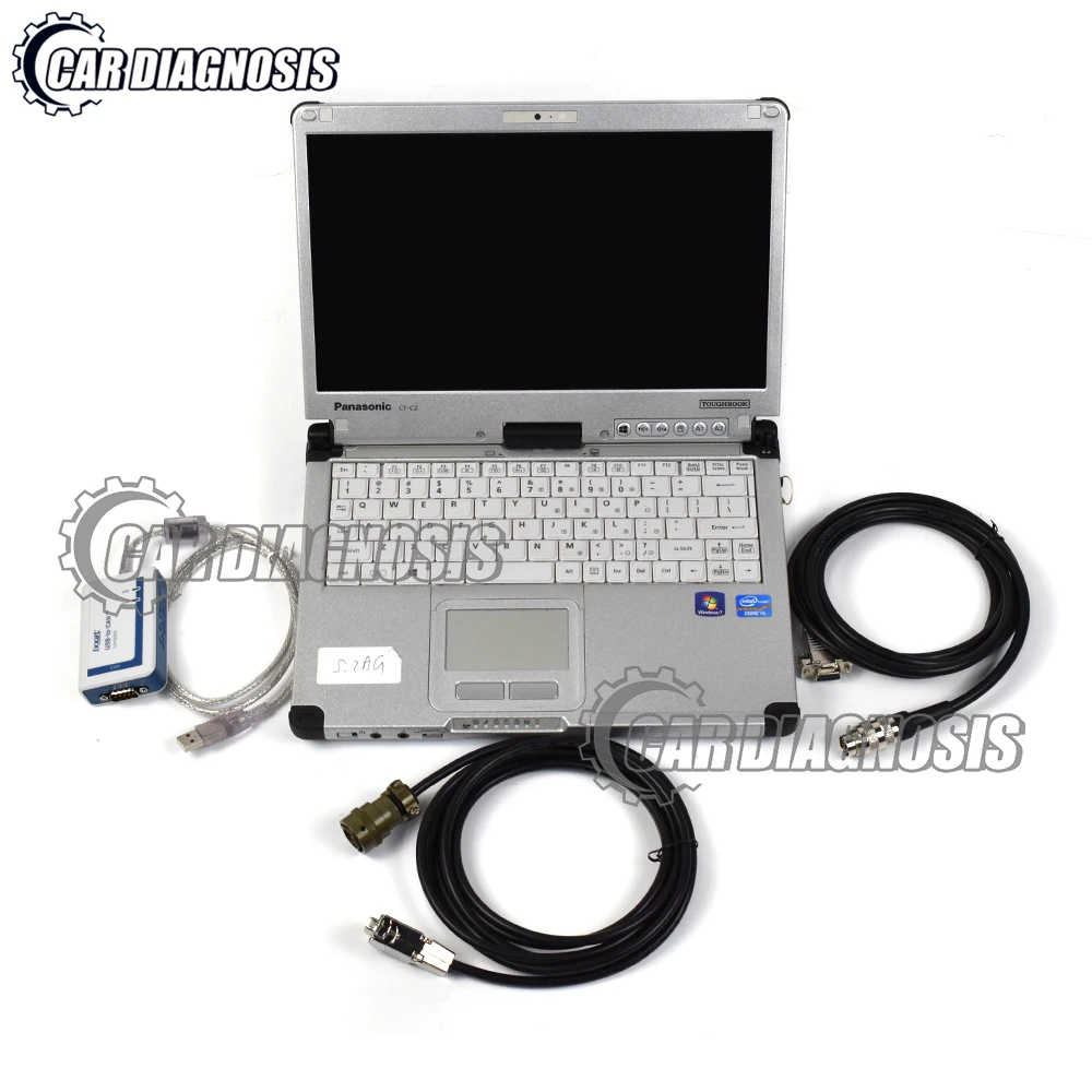 MTU DIAGNOSTIC TOOL SET USB-TO-CAN + CF C2 Laptop DiaSys used to communicate MTU DiaSys 2.72 DIAGNOSTIC Tool