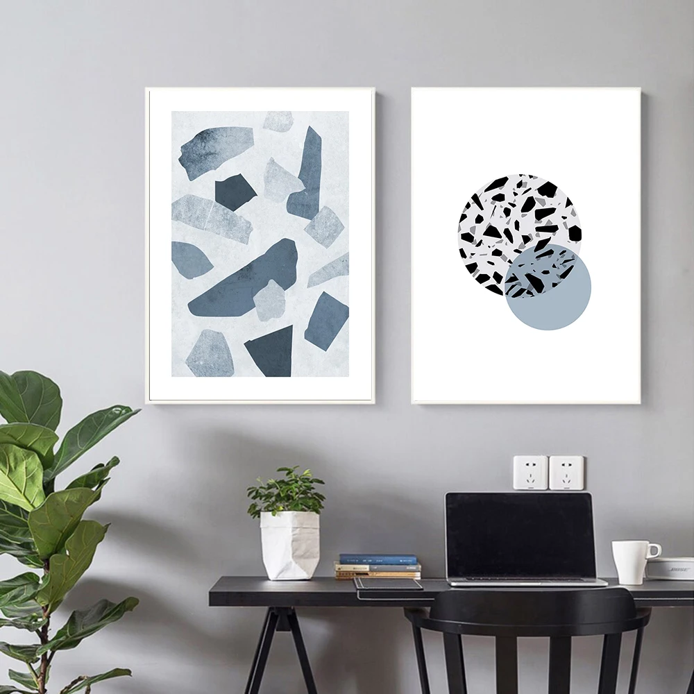 Abstract Geometry Art Canvas Poster Nordic Wall Painting Print Minimalist Decoration Picture Living Room Scandinavian Home Decor