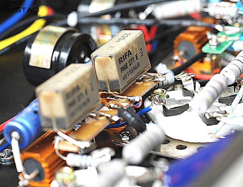 IWISTAO-Amplificador de tubo de un solo extremo, Mono-bloque integrado West Electric Master 2x8W, tubo de vacío 6F3 Drive 300B 5Z2P rectificador