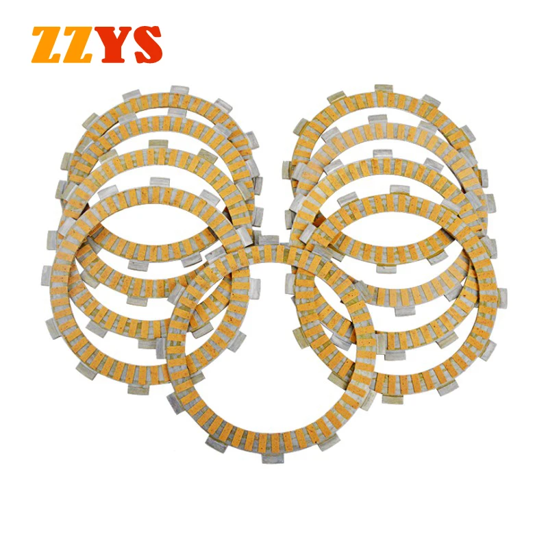 Motorcycle Paper based Clutch Friction Plate Discs Kit For Yamaha XVS950 XVS 950 A XVS950A 2009-2015 2014 2013 2012 2011 2010