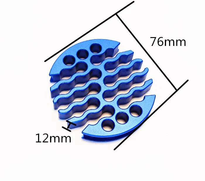 Upgrade Aluminum 30holes Network cable Comb for category 5/ category 6 Machine Wire Harness Arrangement tidy tools for computer