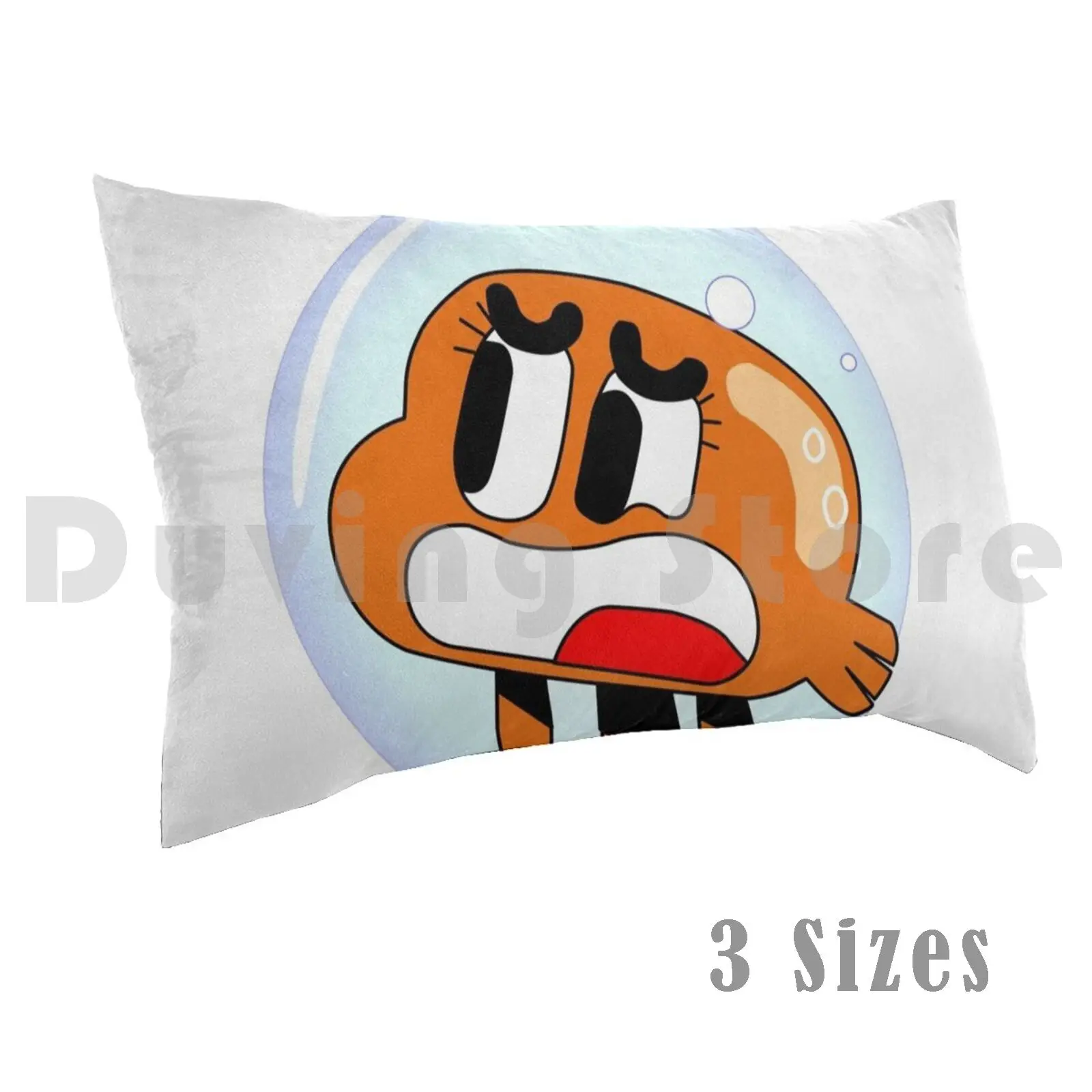 The Amazing World Pillow Case Printed 50x75 Darwin Gumball Theamazingworld