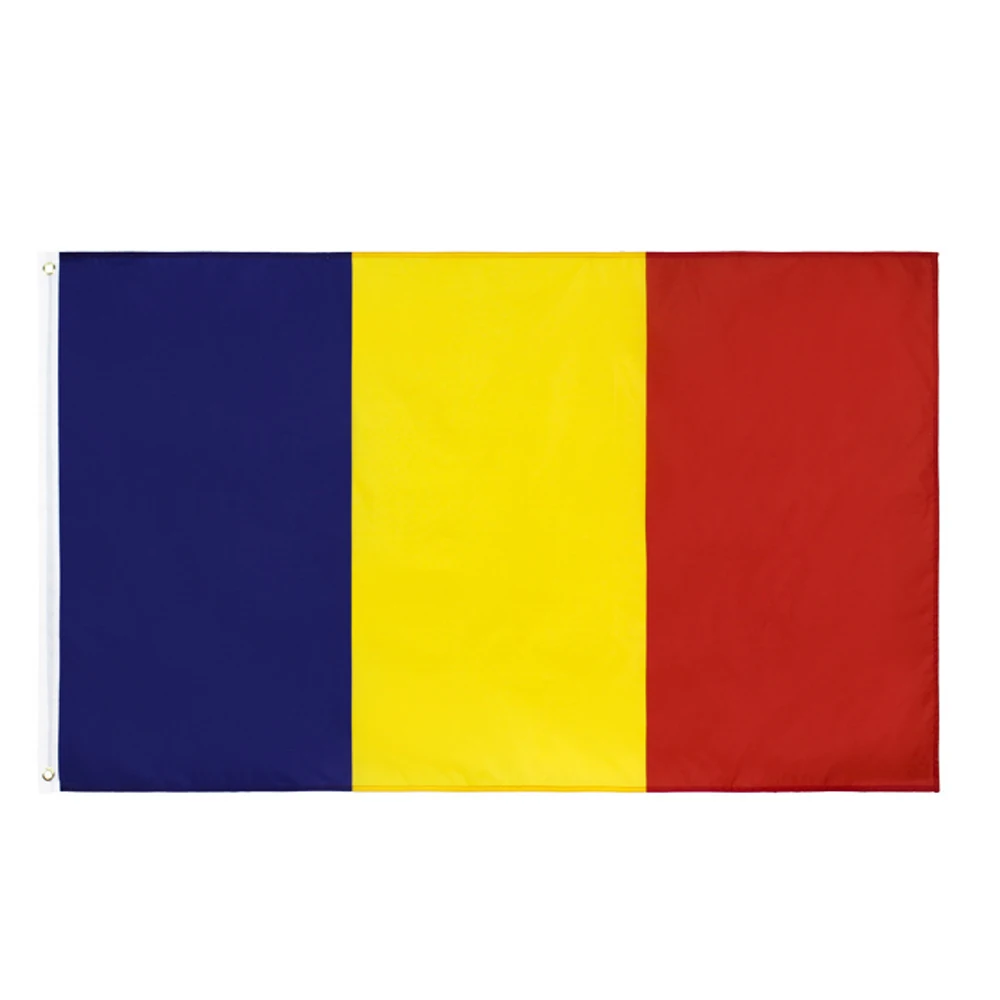 Wave 90x150 CM Romania flag Romania decorative for Decoration National Flags Country Banner