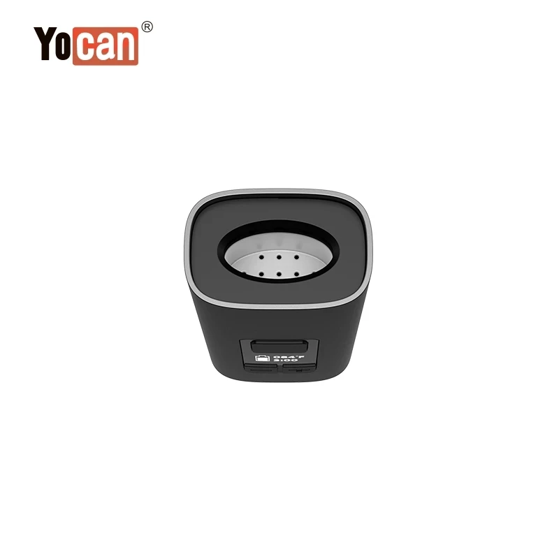 الأصلي Yocan ريشة طقم مبخر الأعشاب الجافة مع بطارية 1100mAh السيراميك لفائف غرفة التدفئة OLED ضرب العشبية 5G قلم Vape العشبية