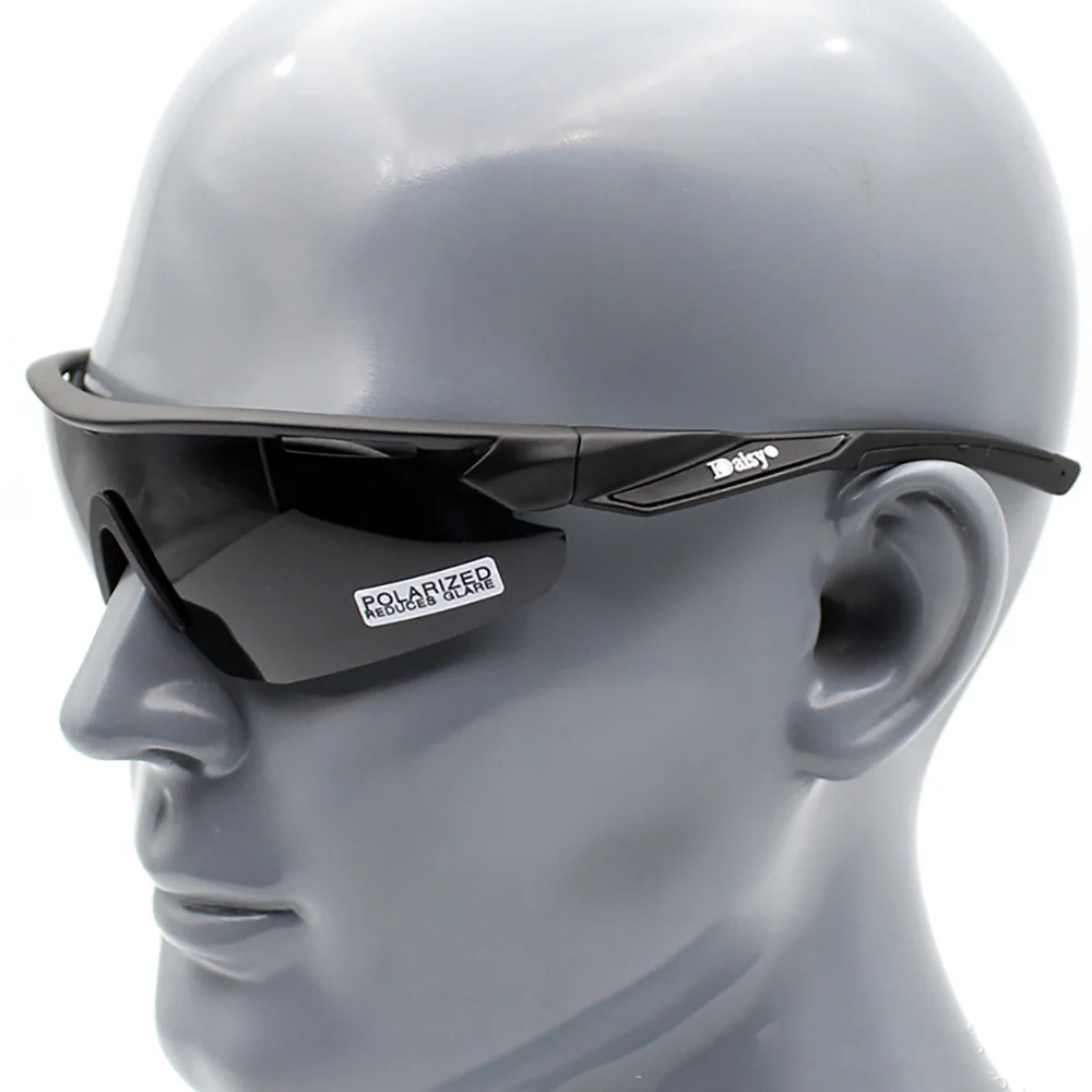 Daisy X7 polarized Sunglasses Tactical Goggles Men Polarized C5 Glasses Kit War Game Shooting Goggles Outdoor Cycling Gafas