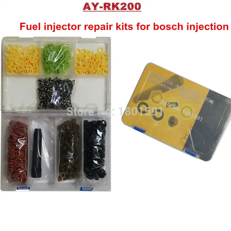 

200sets/ box universal injector repair kits for bosch fuel injectors for Ford 4.6 5.0 5.4 5.8 Replaces 0280150943