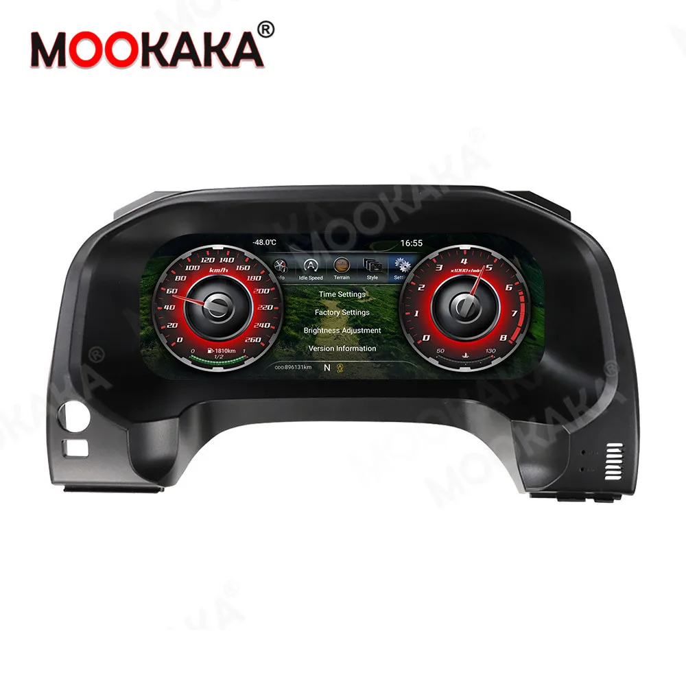 

Кластер с ЖК-дисплеем 12,3 дюйма, Android 9,0, для TOYOTA Prado 2010-2019, Приборная панель автомобиля, мультимедийный дисплей, головное устройство, GPS-навигация