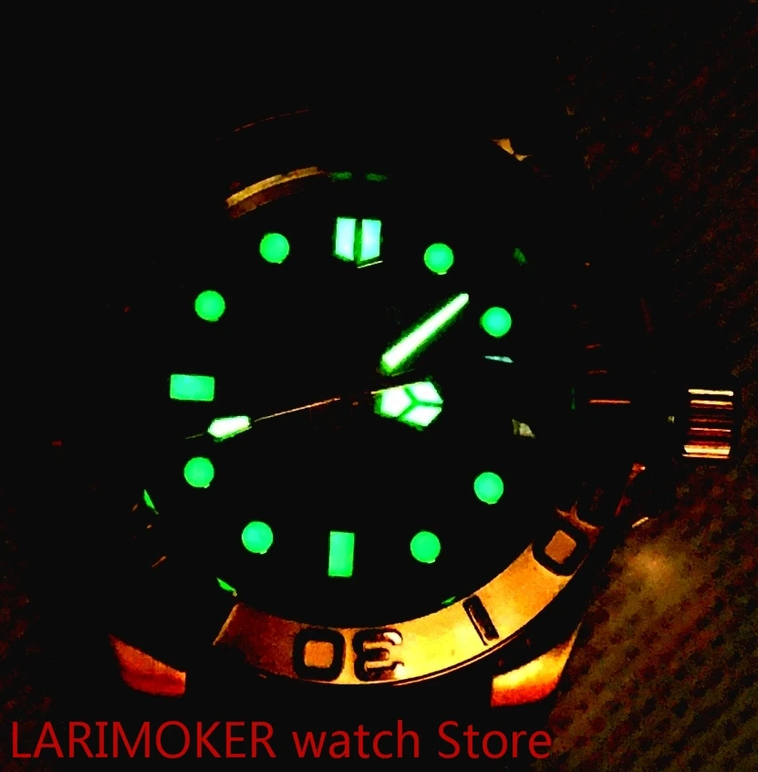 Bliger 2021 nowych mężczyzna wysokiej jakości luksusowe sportowe i rekreacyjne wodoodporny zegarek męski zegar mechaniczny na morze zielony bezel obrotowy