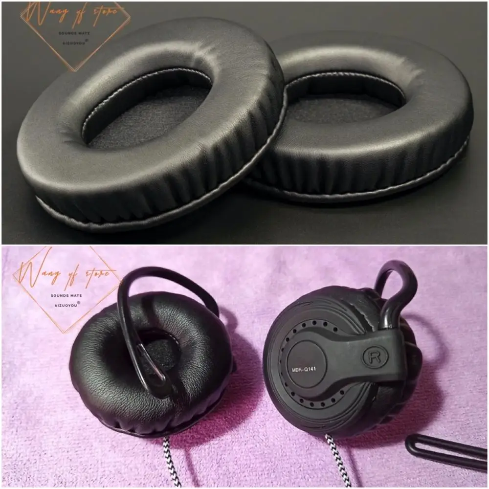 Soft Leather Ear Pads Foam Cushion EarMuff For Shini MDR-Q141 Headphone Perfect Quality, Not Cheap Version