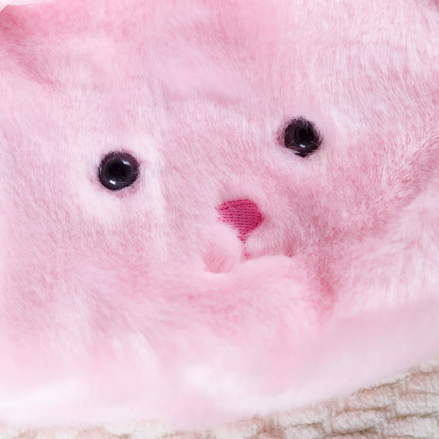 ตุ๊กตากระต่ายโลลิต้าแต่งตัวพร้อมตาที่มีเอกลักษณ์ แต่งด้วยลูกไม้ น่ากอด ใช้เป็นกระเป๋าสะพายข้างแบบมีโบว์