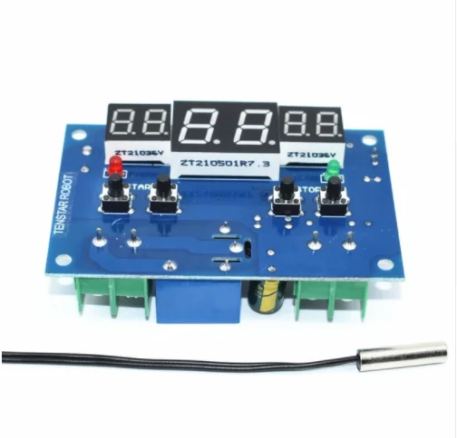 Termostato digital inteligente, controlador de temperatura con sensor NTC, W1401, DC12V