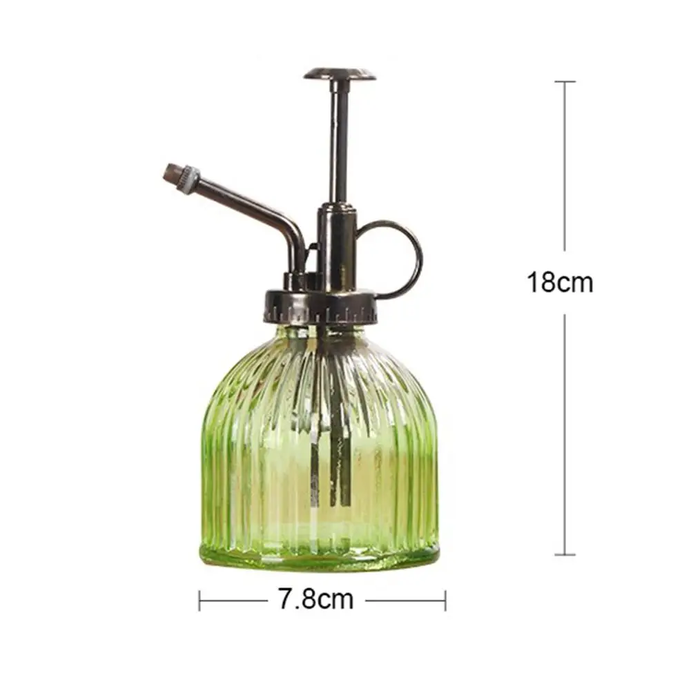 Plant Flower Watering Pot Spray Bottle Antique Glass Watering Can Plant Watering Kettle Garden Water Sprinker Garden Tool