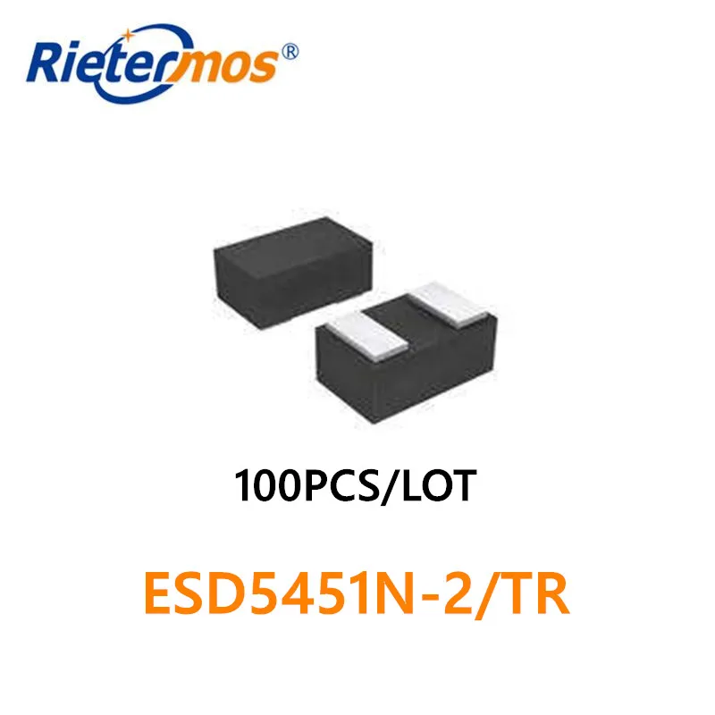 100PCS ESD5451N-2/TR ESD5451N-2 ESD5451N DFN 100 6 SOD882