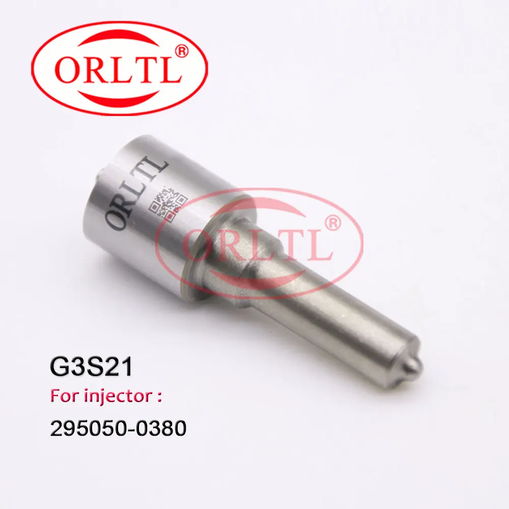 

ORLTL Injector Nozzle G3S21 ( g3S21 ) Diesel Fuel Injector Nozzle For 295050-0380 Hino J08e DENSO