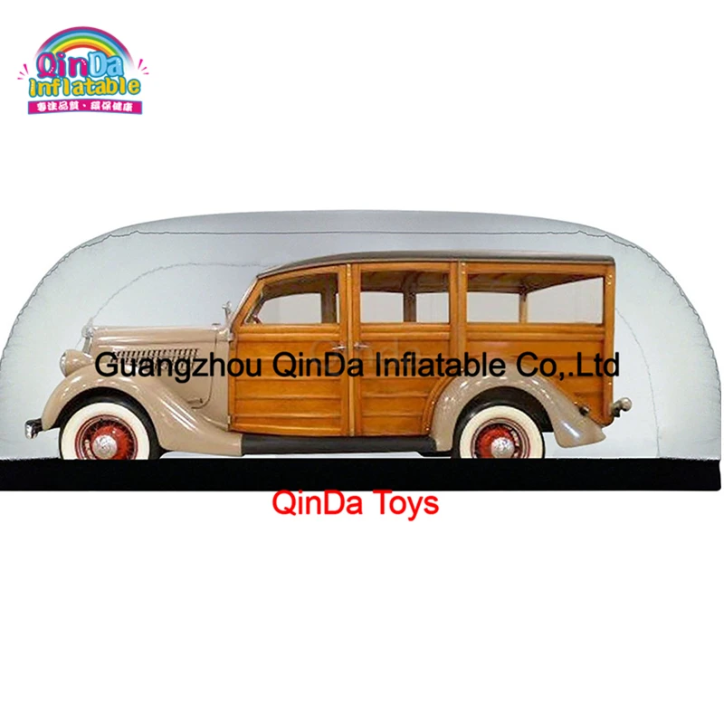 Exhibition Clear Bubble Tent, Inflatable Car Cover, Inflatable Hail Proof Car Covers For Car Protection