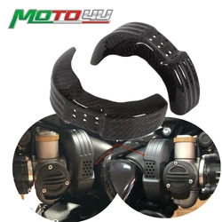 2pcs Carbon Fiber Intake Covers Kit Motorcycle Modification Accessories Fit For Triumph Thruxton 1200 / Bobber / Speedmaster