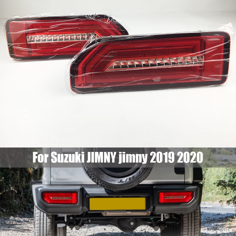 

LED Taillight fit for Suzuki JIMNY jimny 2019 2020 Rear Lamp Parking Brake light Flow Turn Signal