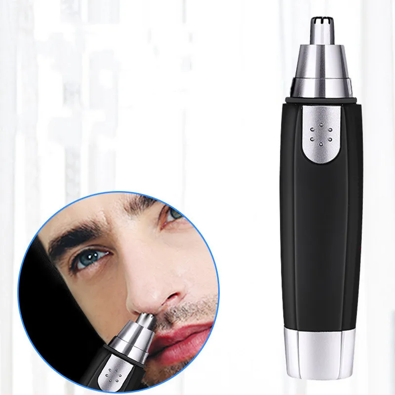 Traveling Mini Electric Nose Hair Trimmer Face Hair Razor Remover Personal Care Clipper Cleaning Shaver