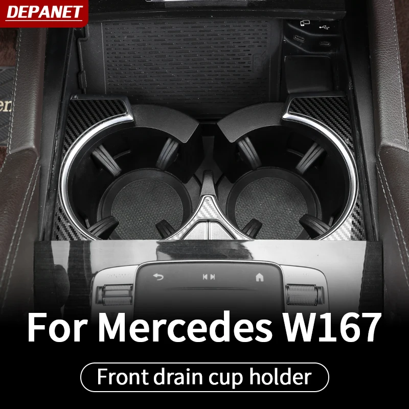 Cup holder trim For20-2025 Mercedes gle w167 c167 coupe new cover supplies gls x167  gle 350 amg 450  350d  interior accessories