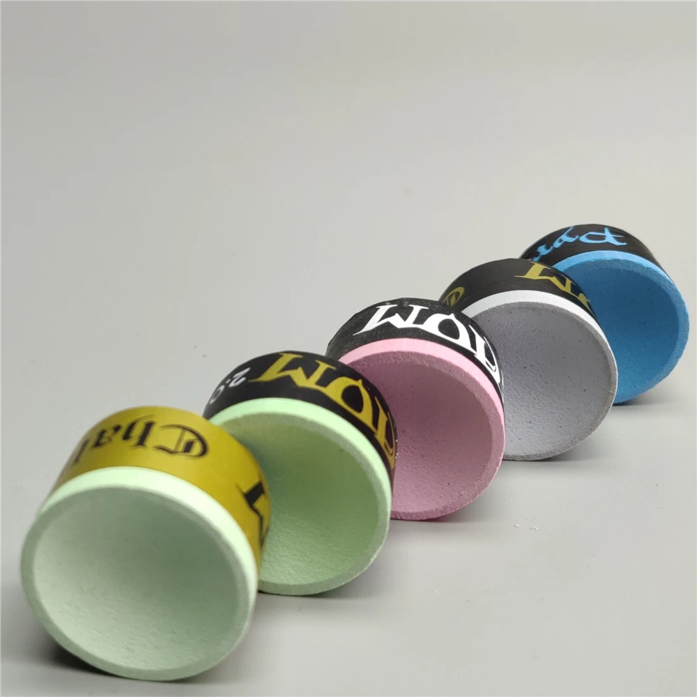 Taom Chalk Pink Pyro Chalk Taom Soft Chalk Blue Billiard Pool Chalk Green Snooker Professional Durable Billiard Accessories