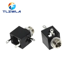 5PCS Good Quality 3.5mm Female Audio Connector 3Pin DIP Headphone Jack Socket Mono Channel PJ-301M PJ301M