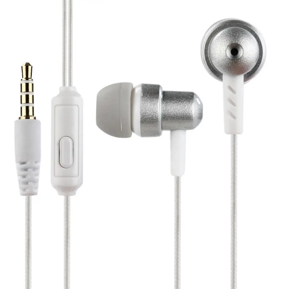 Earphones 3.5mm Auto Jack Direct Plug-In Wired Earphone Gaming In-Ear Gaming Wired Headset Sport Stereo Bass Headphone