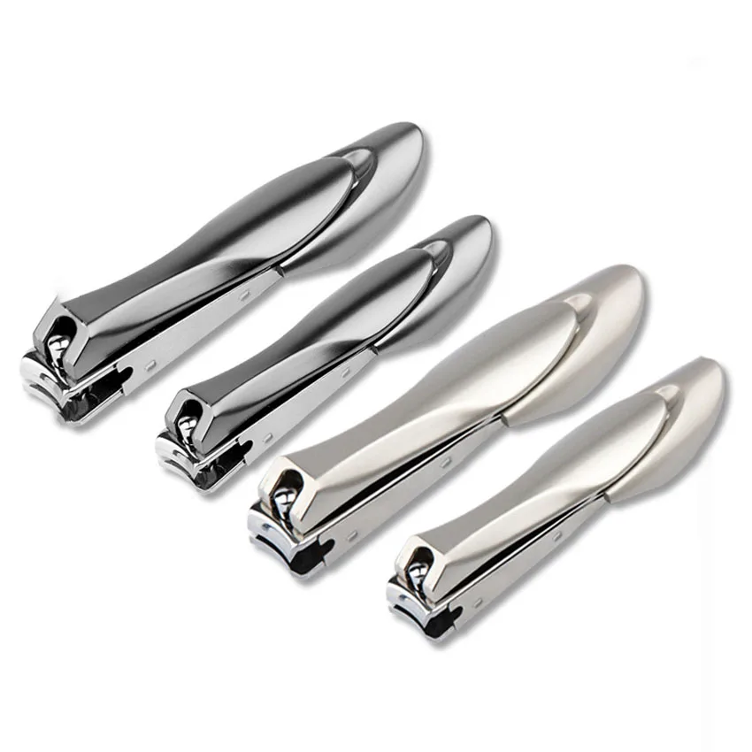 1 قطعة الفولاذ المقاوم للصدأ مسمار قادين القاطع الإبداعية مكافحة سبلاش مقص أظافر مانيكير أدوات باديكير أظافر التشذيب مسمار ذو طيات