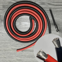 Silicone Silica Gel Wire 1m Red+1metre Black 6AWG 7AWG 8AWG 10AWG 12AWG 14AWG 15AWG 16AWG 18AWG High Temperature Silicon Cable